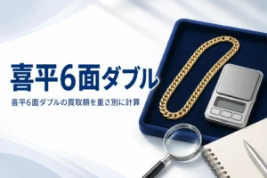 喜平6面ダブルの買取のアイキャッチ