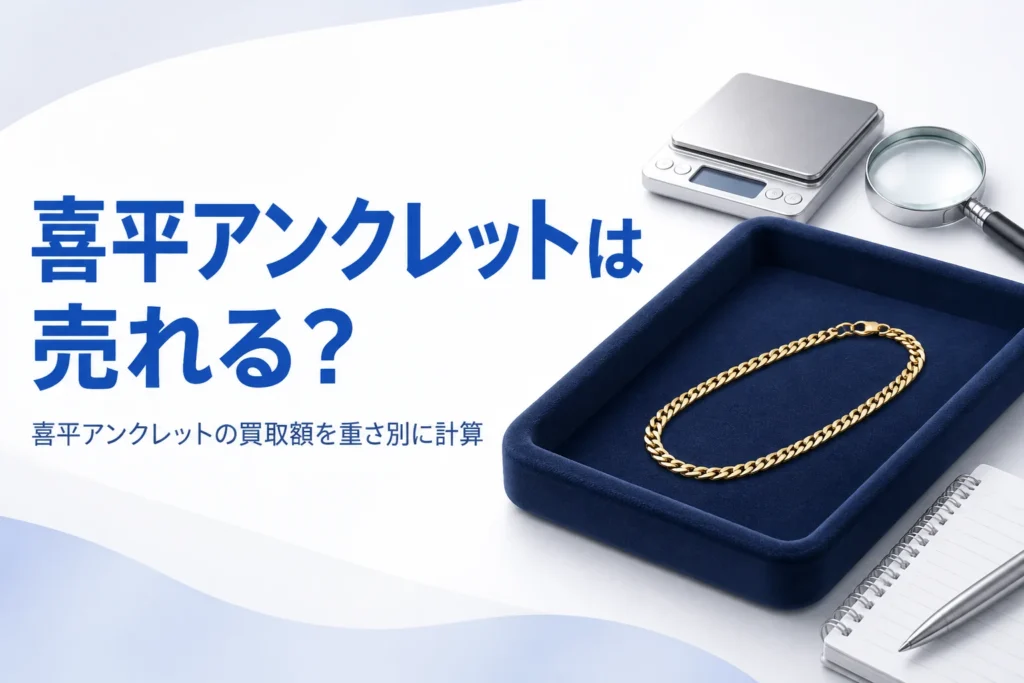 喜平アンクレットの買取のアイキャッチ