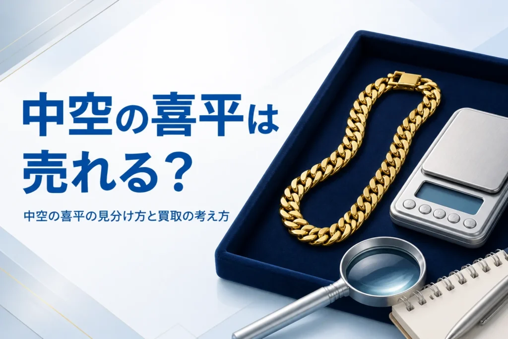 中空の喜平の買取のアイキャッチ