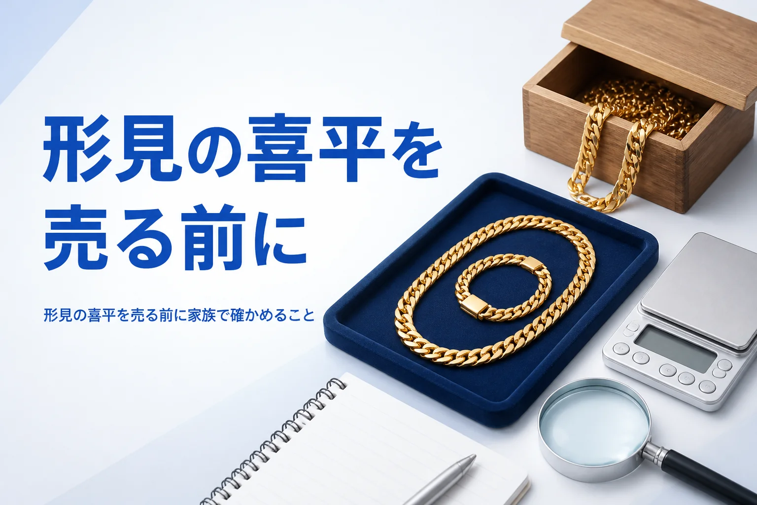 形見の喜平を売る前に確かめることのアイキャッチ