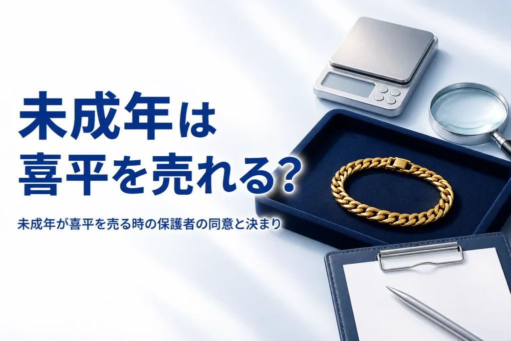 未成年が喜平を売る時のアイキャッチ