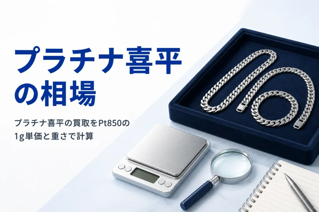 プラチナ喜平の買取相場のアイキャッチ