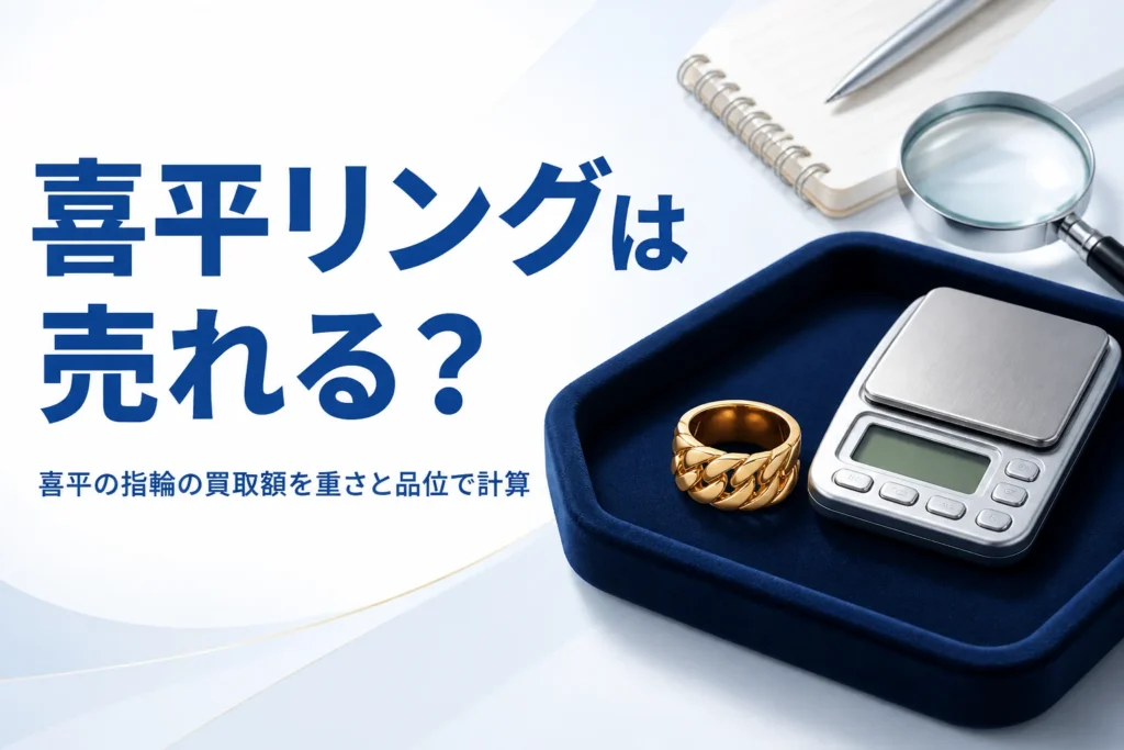 喜平の指輪の買取のアイキャッチ