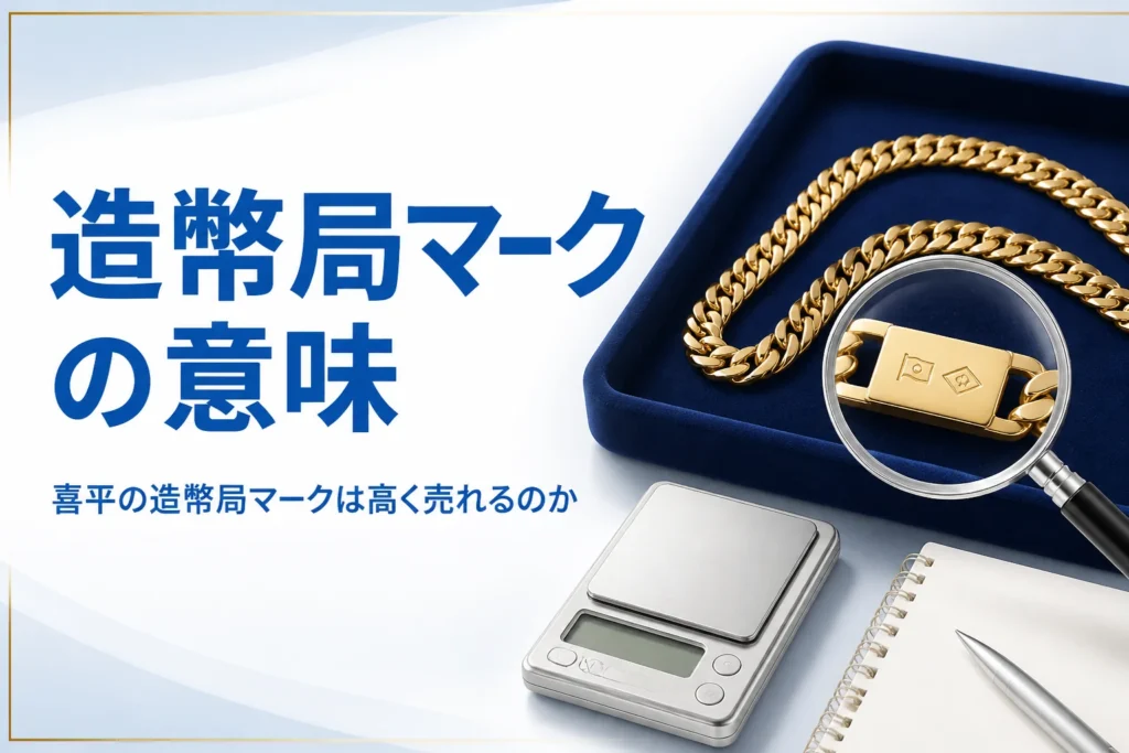 喜平の造幣局マークの意味を表したアイキャッチ